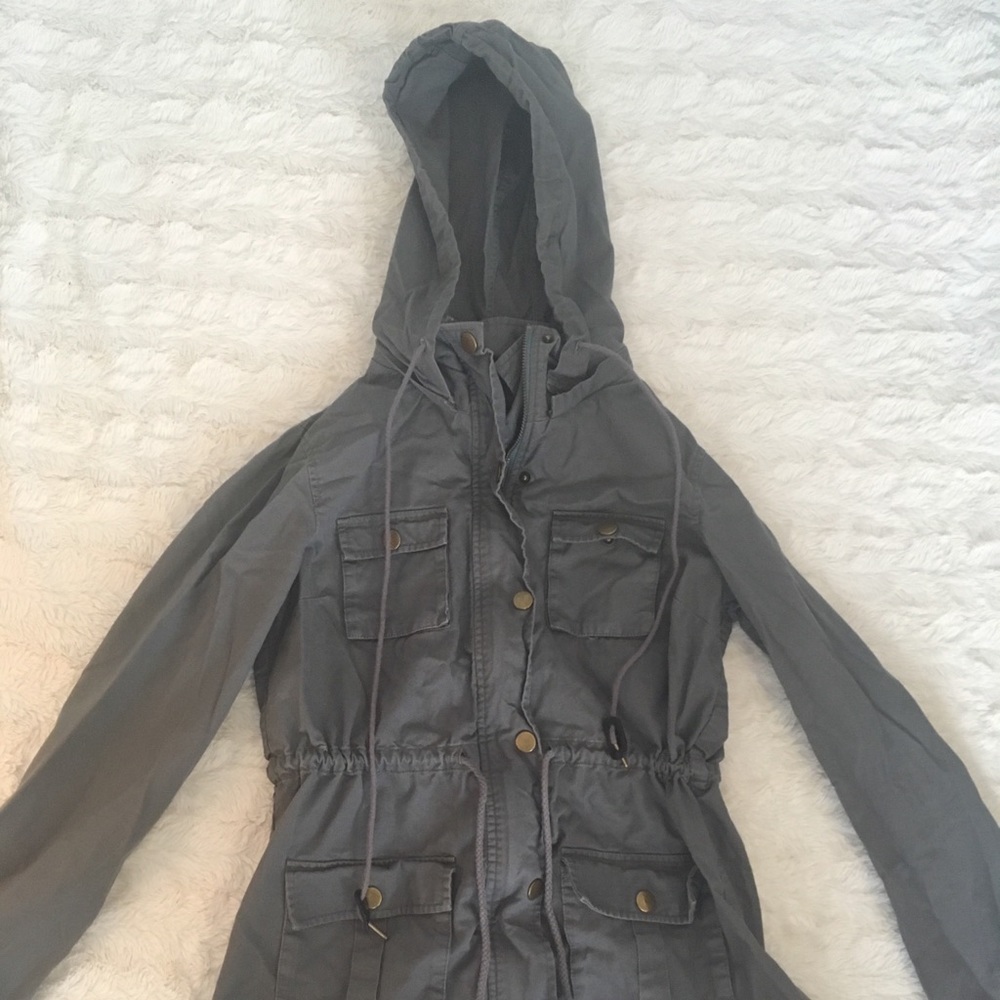 Gray jacket